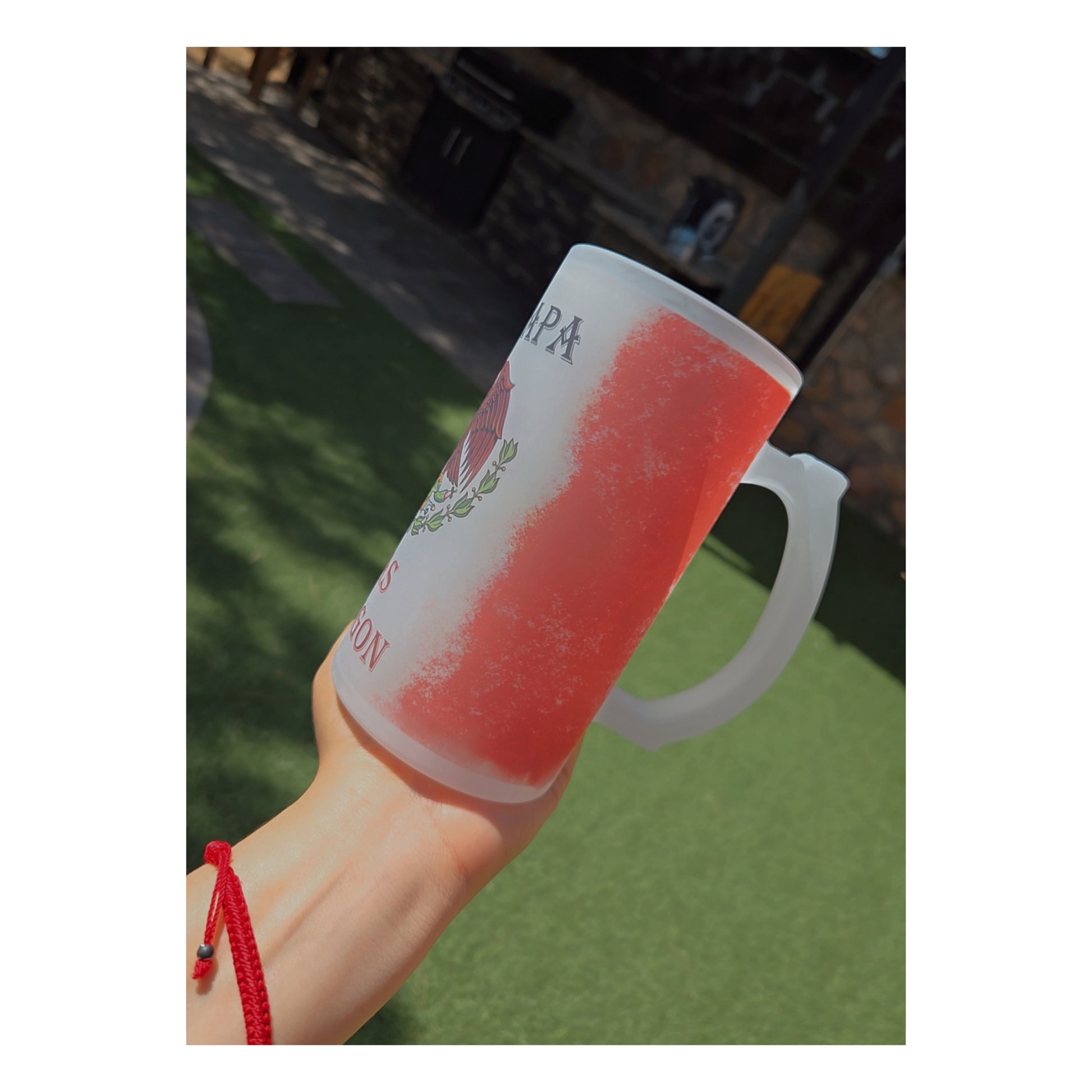 Mexican Beer Frosted Mug