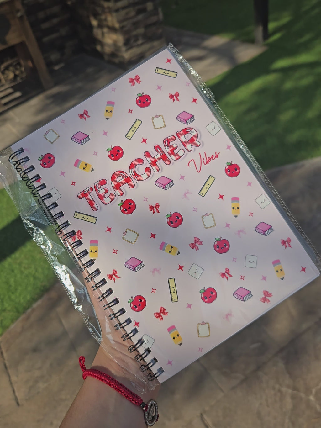 Teacher Spiral Notebok 🍎📚📏