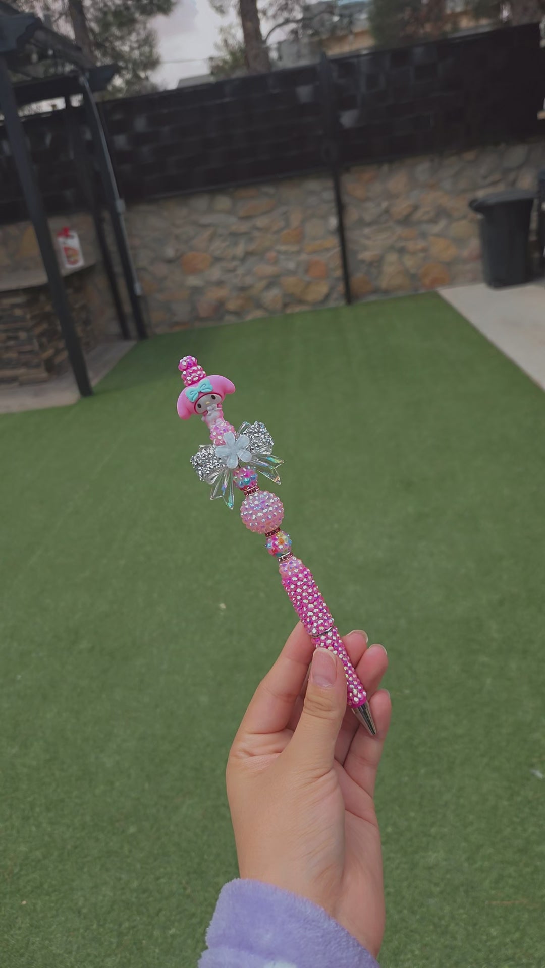 My Melody Spakle Beaded Pen 💮✨️